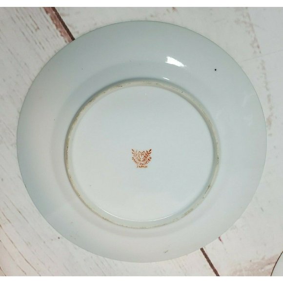 Vintage Hand Painted Japanese Moriage Black Dragon Ware Plate Saucer - Picture 4 of 11